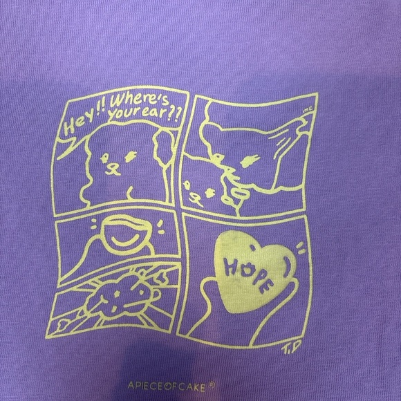 Lavender Graphic Tee - Picture 2 of 5